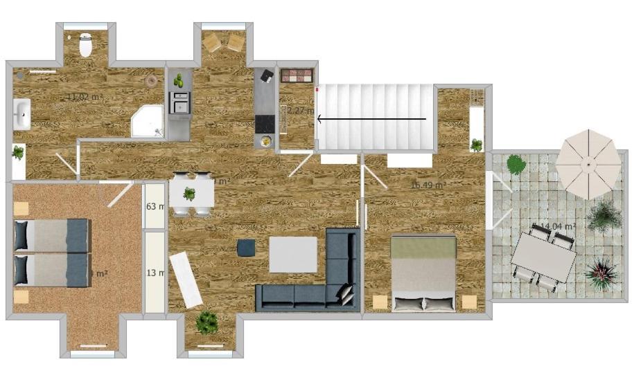 Duck-dich-suedheide Apartment *